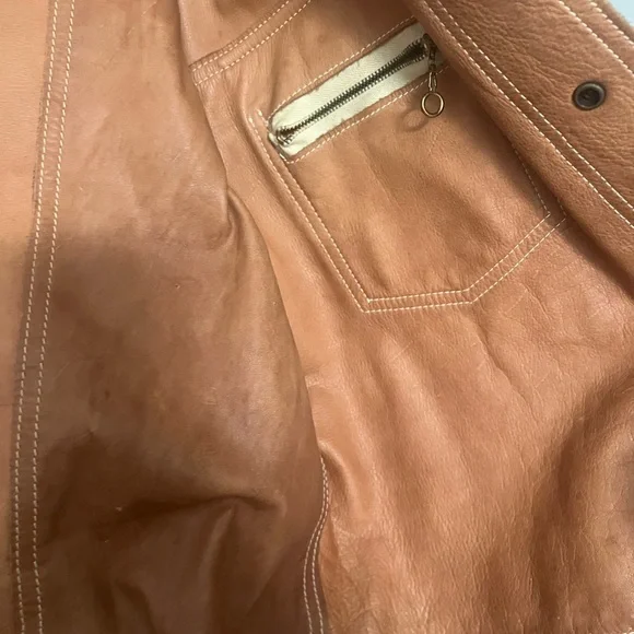 Brown Cropped Cowboy Jacket - Picture 12 of 16